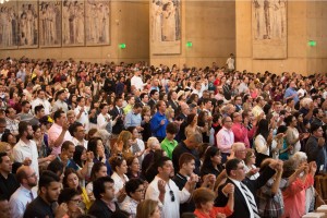Easter Sunday Mass at Cathedral of Our Lady of the Angels 